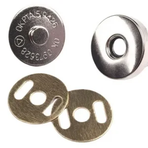 Magnetbefestigung 4St. ⌀18 mm Nickel | Sehr gefragt